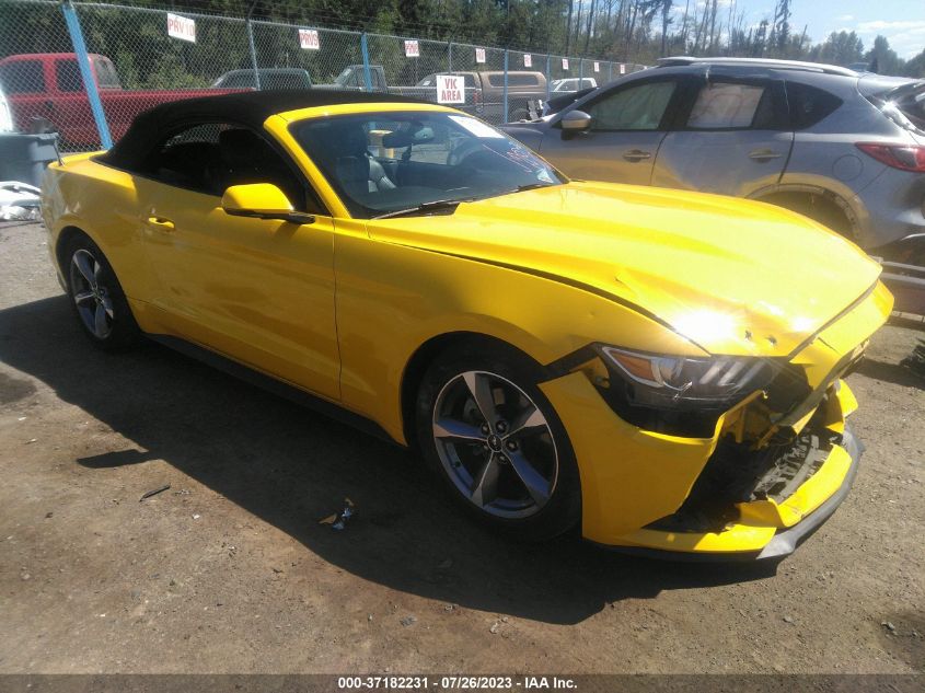 2016 FORD MUSTANG ECOBOOST PREMIUM - 1FATP8UHXG5212222