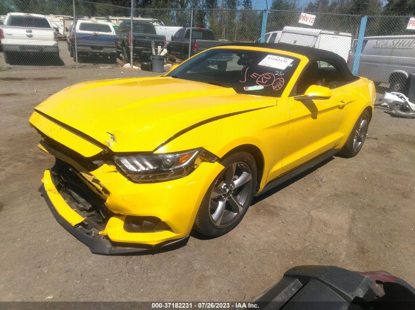 2016 FORD MUSTANG ECOBOOST PREMIUM - 1FATP8UHXG5212222