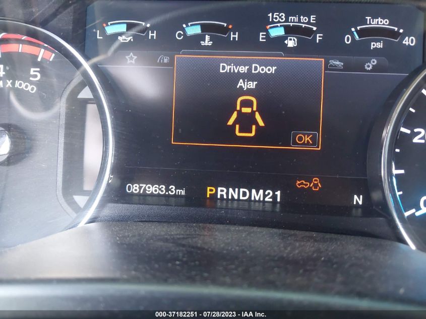 2019 FORD SUPER DUTY F-250 SRW XL/XLT/LARIAT - 1FT7W2BT6KEE65615