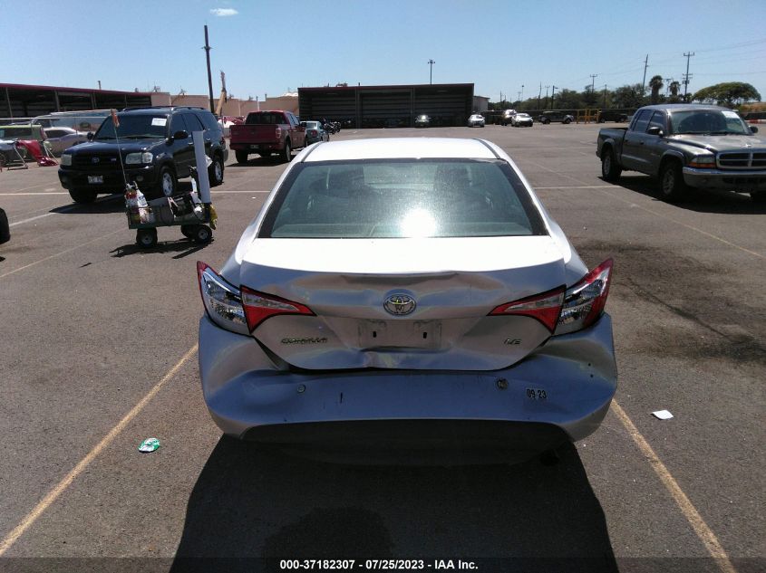 2016 TOYOTA COROLLA L/LE/S/S PLUS/LE PLUS - 5YFBURHE0GP498802