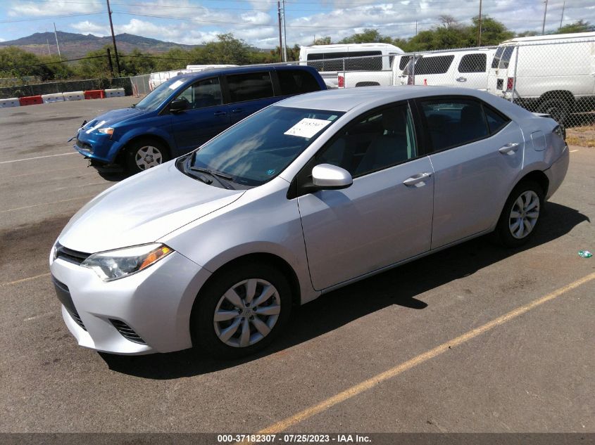 2016 TOYOTA COROLLA L/LE/S/S PLUS/LE PLUS - 5YFBURHE0GP498802