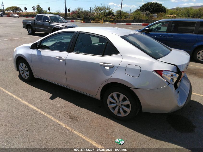 2016 TOYOTA COROLLA L/LE/S/S PLUS/LE PLUS - 5YFBURHE0GP498802