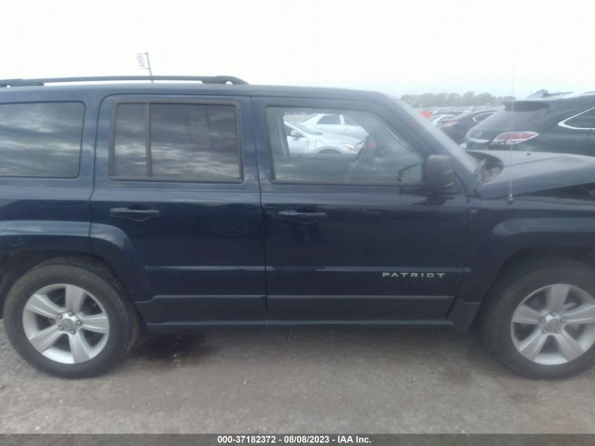 2017 JEEP PATRIOT SPORT - 1C4NJRBB3HD151960