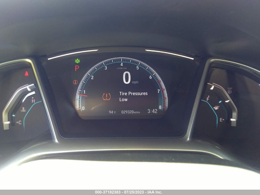 2019 HONDA CIVIC SEDAN EX - 19XFC1F37KE012245