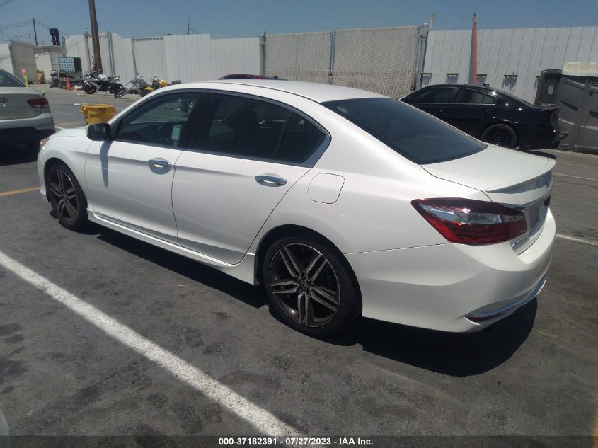 2017 HONDA ACCORD SEDAN SPORT - 1HGCR2F5XHA290188