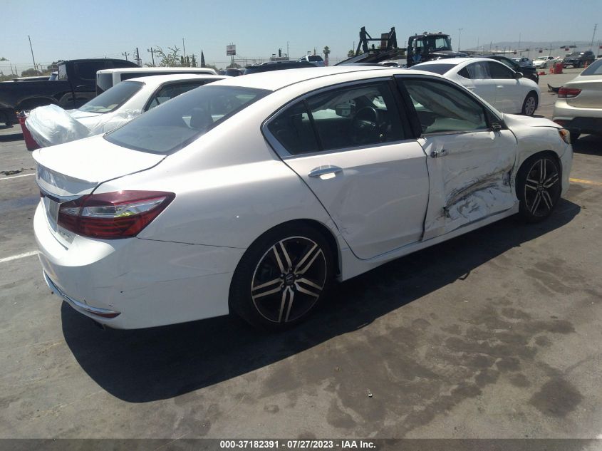 2017 HONDA ACCORD SEDAN SPORT - 1HGCR2F5XHA290188