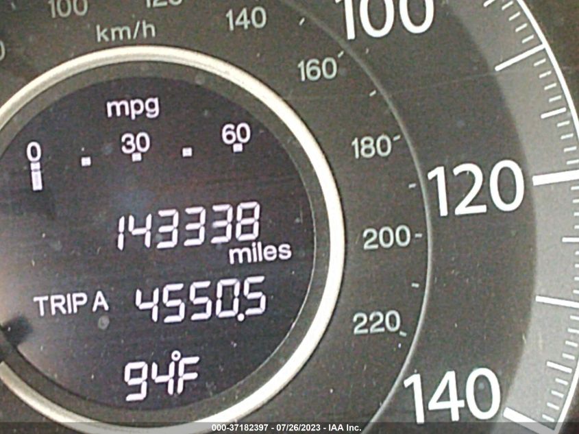 2013 HONDA CR-V EX-L - 5J6RM3H70DL016101