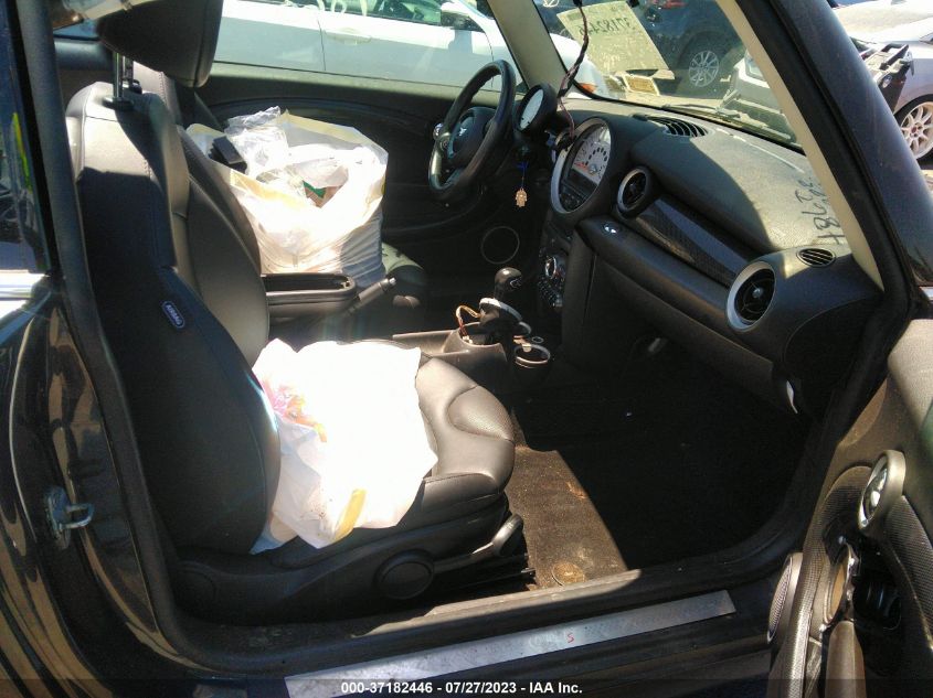 2013 MINI COOPER HARDTOP S WMWSV3C56DT388906