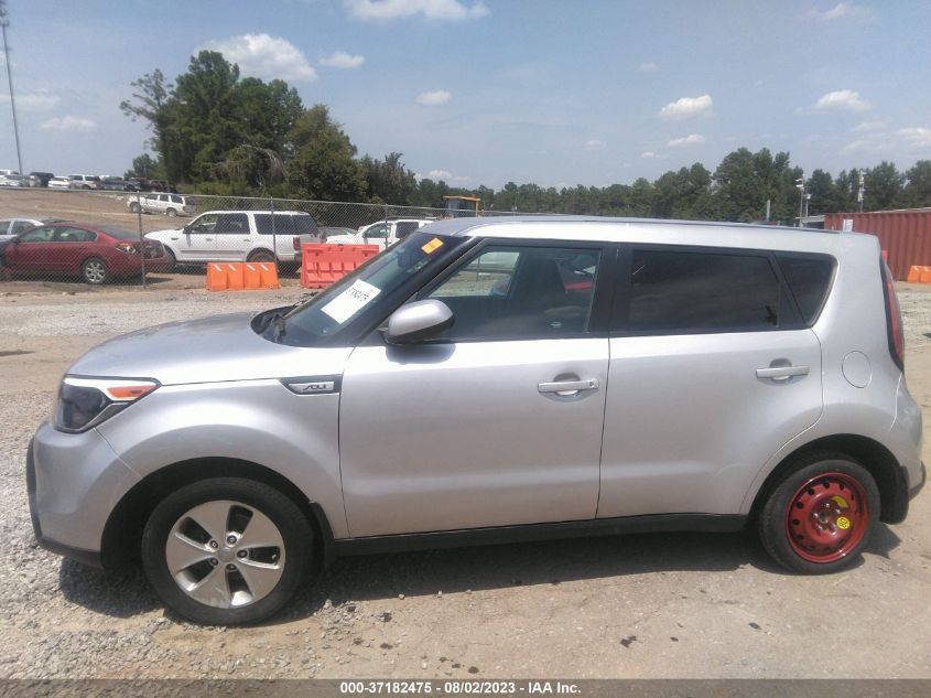 2015 KIA SOUL BASE - KNDJN2A24F7804786