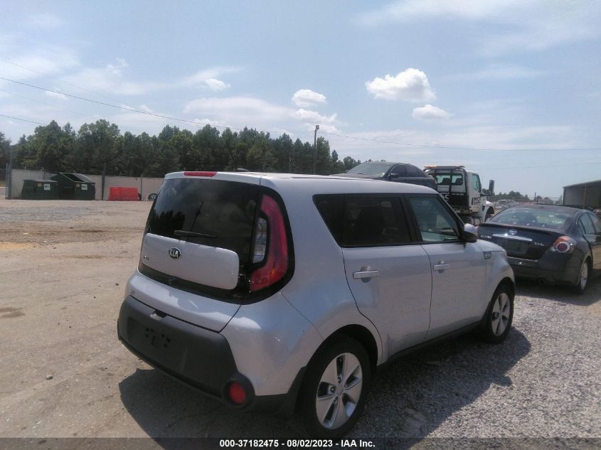 2015 KIA SOUL BASE - KNDJN2A24F7804786