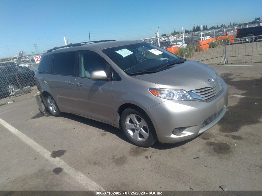 2016 TOYOTA SIENNA LE - 5TDKK3DC6GS700881