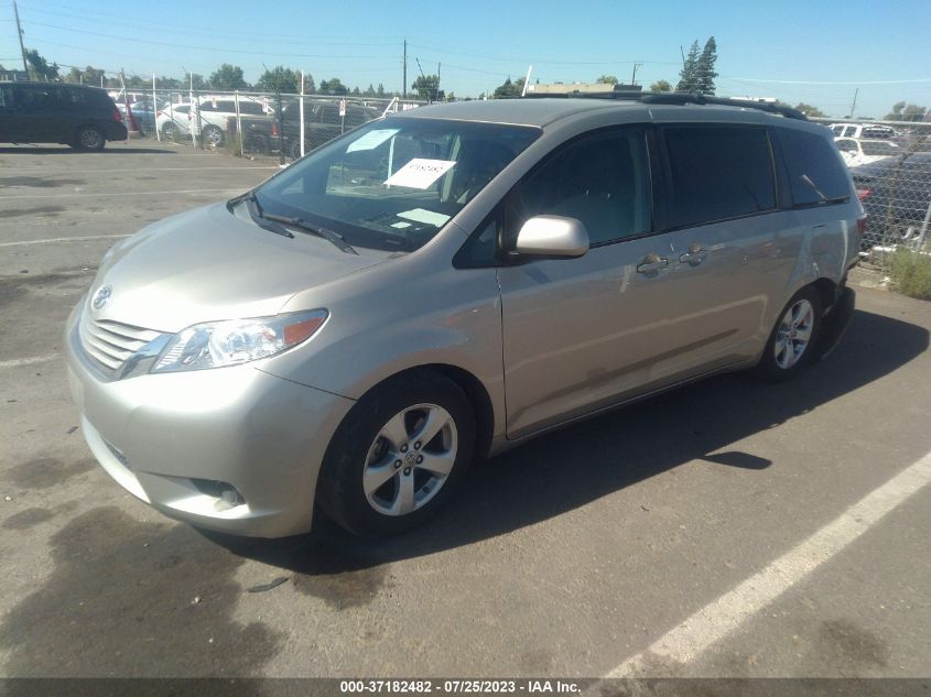 2016 TOYOTA SIENNA LE - 5TDKK3DC6GS700881