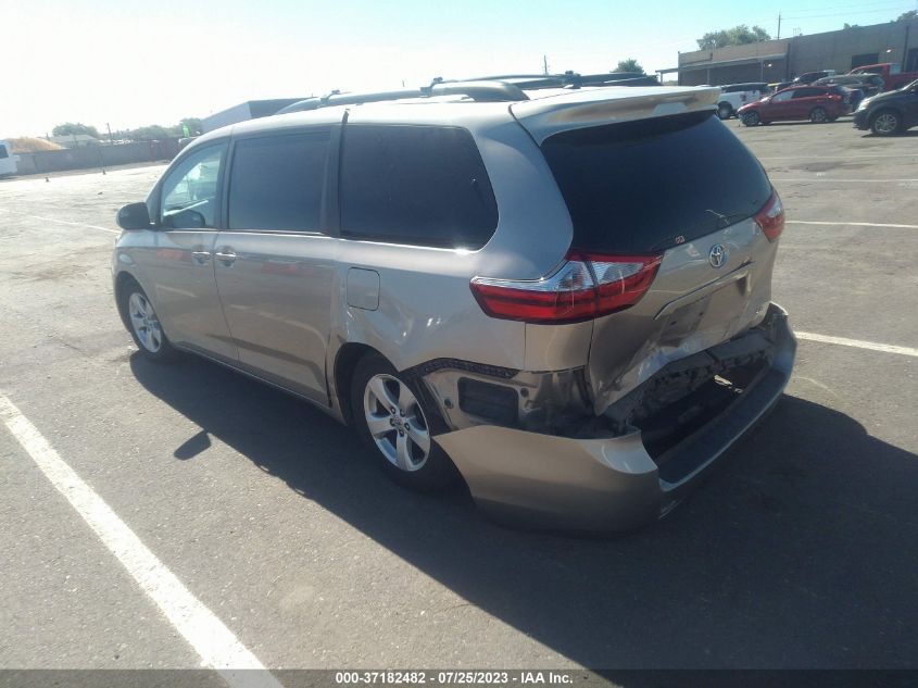 2016 TOYOTA SIENNA LE - 5TDKK3DC6GS700881