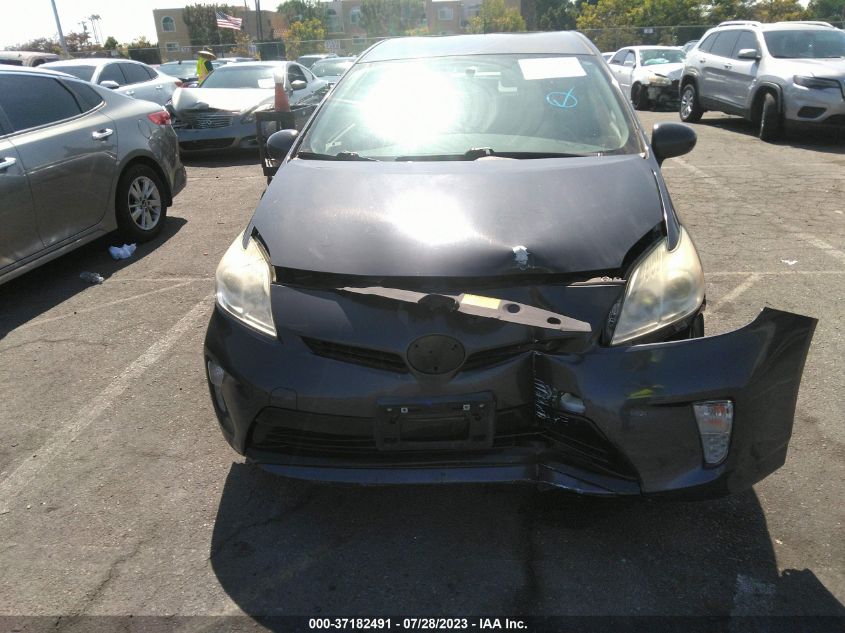 2013 TOYOTA PRIUS ONE/TWO/THREE/FOUR/FIVE - JTDKN3DU8D1665964