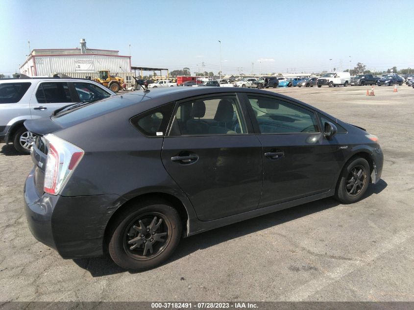 2013 TOYOTA PRIUS ONE/TWO/THREE/FOUR/FIVE - JTDKN3DU8D1665964
