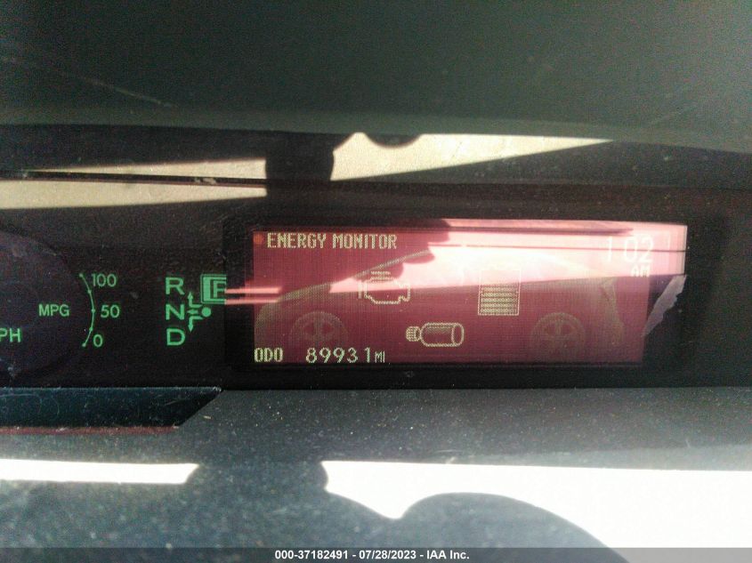 2013 TOYOTA PRIUS ONE/TWO/THREE/FOUR/FIVE - JTDKN3DU8D1665964