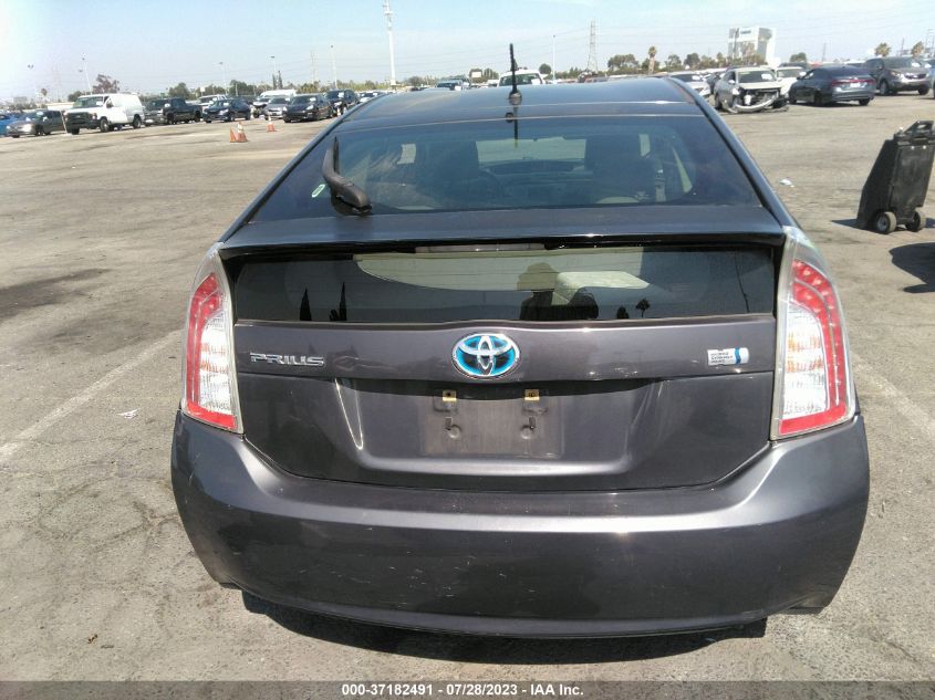2013 TOYOTA PRIUS ONE/TWO/THREE/FOUR/FIVE - JTDKN3DU8D1665964