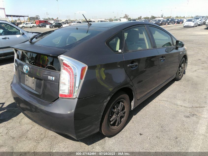 2013 TOYOTA PRIUS ONE/TWO/THREE/FOUR/FIVE - JTDKN3DU8D1665964