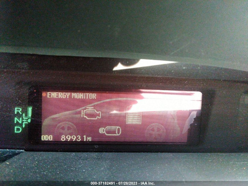 2013 TOYOTA PRIUS ONE/TWO/THREE/FOUR/FIVE - JTDKN3DU8D1665964