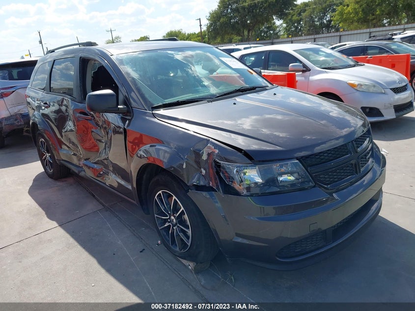 VIN 3C4PDCAB1JT496886 2018 DODGE JOURNEY SE