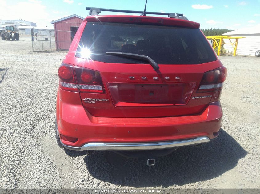 2016 DODGE JOURNEY CROSSROAD PLUS - 3C4PDDGG7GT140900