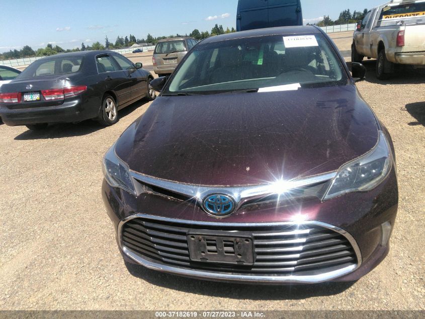 2016 TOYOTA AVALON HYBRID XLE PREMIUM/LIMITED 4T1BD1EB4GU048810