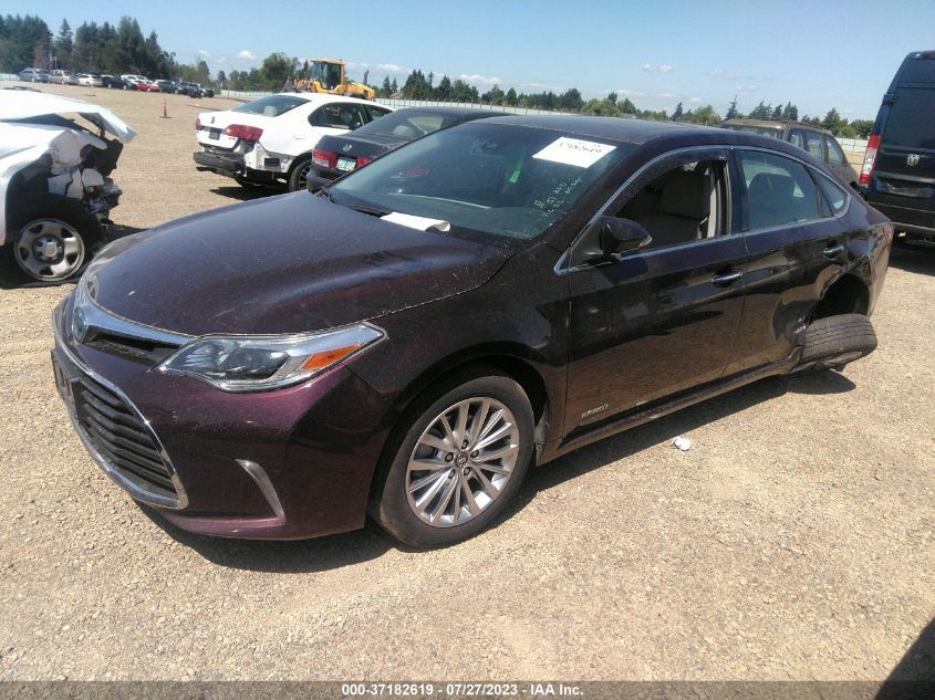2016 TOYOTA AVALON HYBRID XLE PREMIUM/LIMITED 4T1BD1EB4GU048810