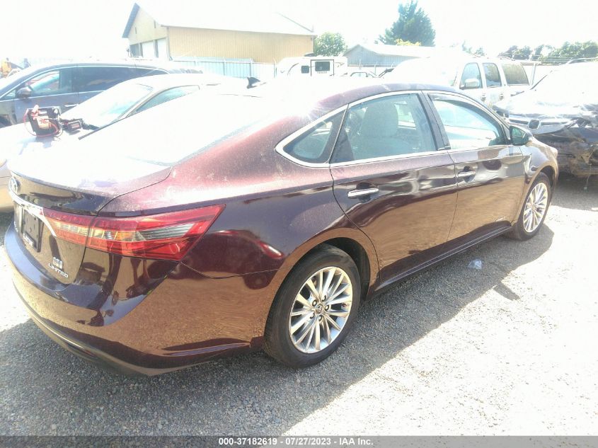 2016 TOYOTA AVALON HYBRID XLE PREMIUM/LIMITED 4T1BD1EB4GU048810