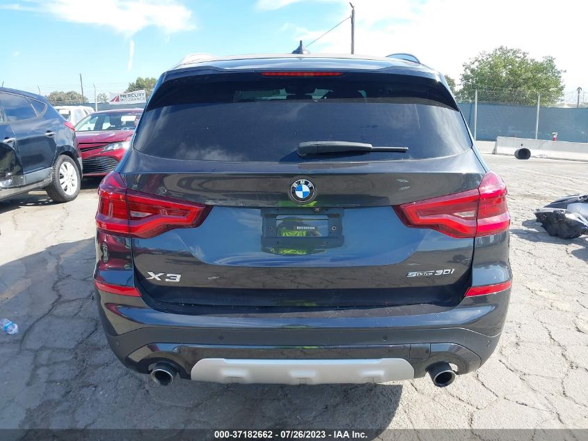 2020 BMW X3 SDRIVE30I - 5UXTY3C02LLU70910