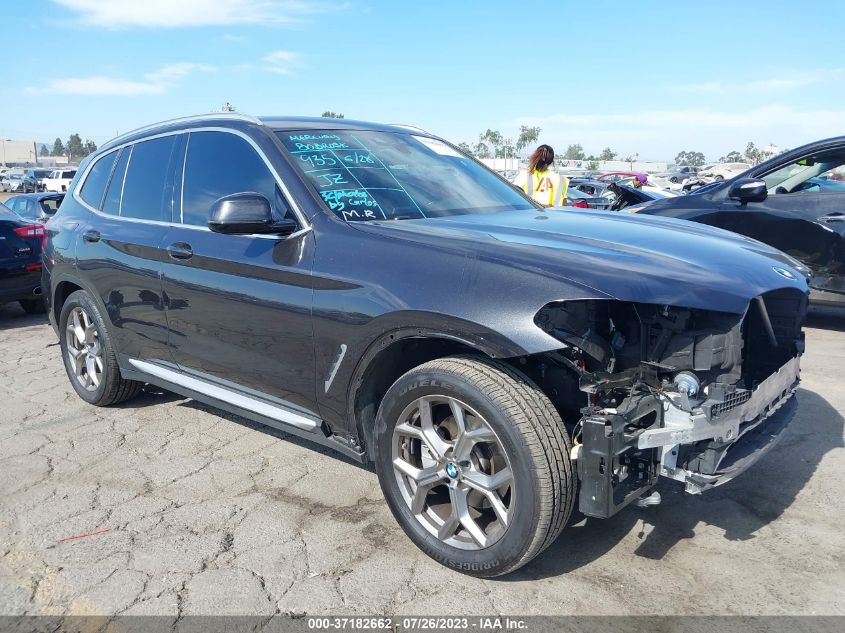 2020 BMW X3 SDRIVE30I - 5UXTY3C02LLU70910