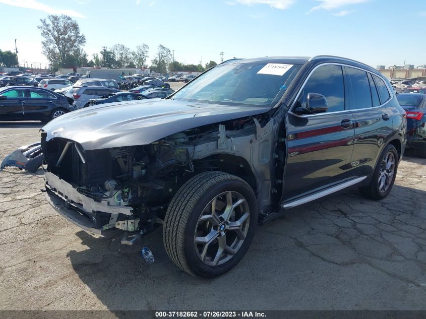 2020 BMW X3 SDRIVE30I - 5UXTY3C02LLU70910