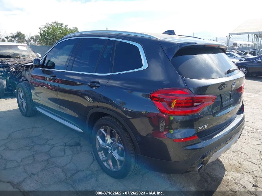 2020 BMW X3 SDRIVE30I - 5UXTY3C02LLU70910