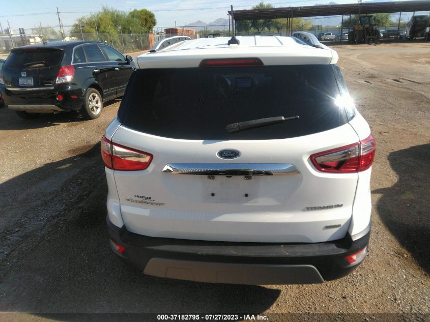 2019 FORD ECOSPORT TITANIUM - MAJ3S2KE1KC271409