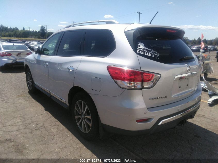 2013 NISSAN PATHFINDER SL - 5N1AR2MM3DC624121