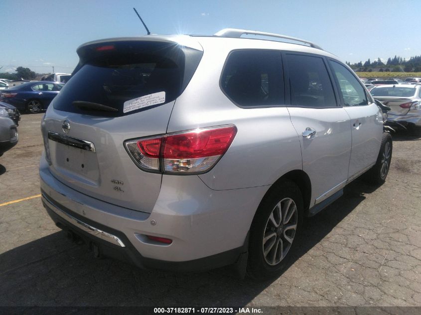 2013 NISSAN PATHFINDER SL - 5N1AR2MM3DC624121