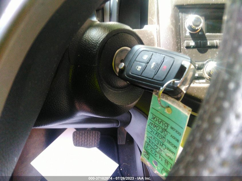 2014 CHEVROLET SONIC LS - 1G1JA5SHEE4129338