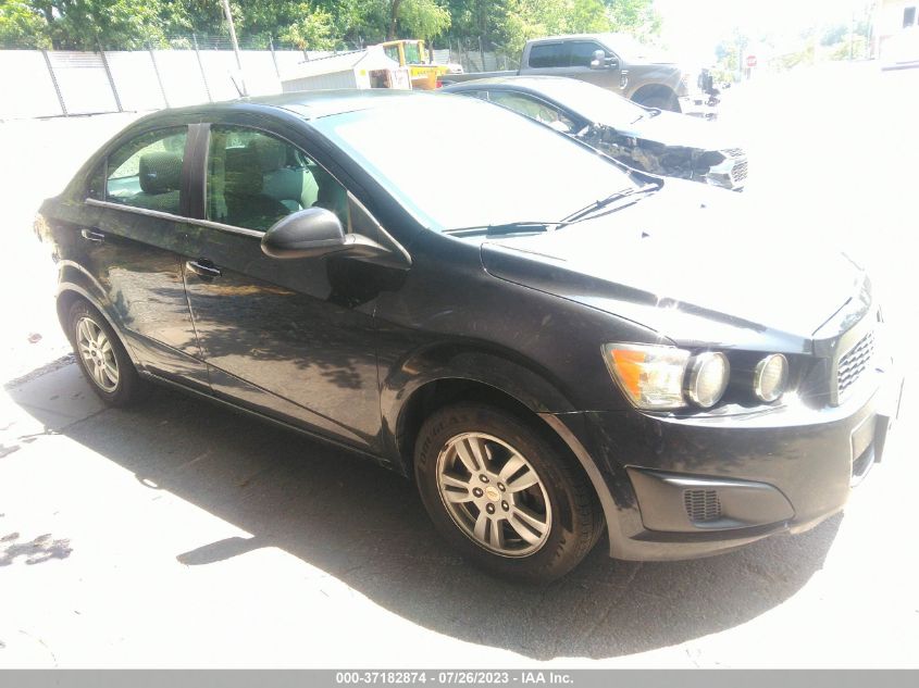 2014 CHEVROLET SONIC LS - 1G1JA5SHEE4129338