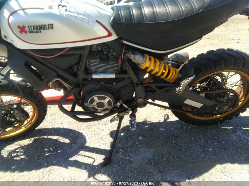2017 DUCATI SCRAMBLER DESERT SLED ZDMKAFBM5HB001111