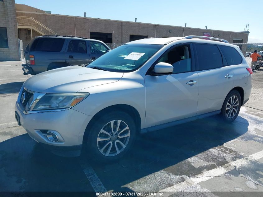 2015 NISSAN PATHFINDER PLATINUM/SV/SL/S - 5N1AR2MM4FC662086