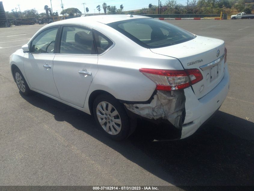 2015 NISSAN SENTRA SV - 3N1AB7AP3FY371660