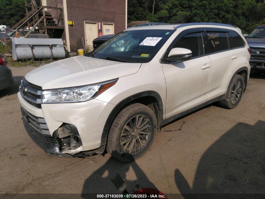 2019 TOYOTA HIGHLANDER SE/XLE - 5TDJZRFH6KS716753