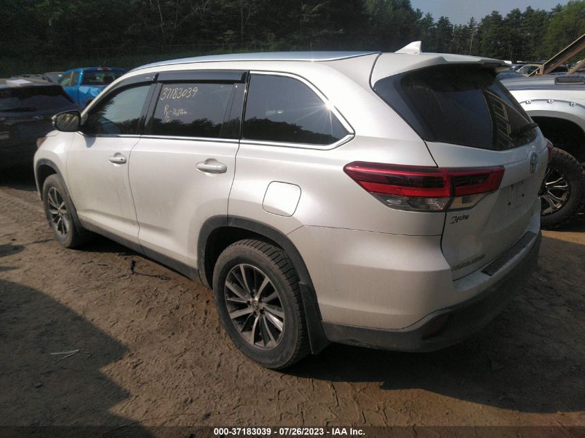 2019 TOYOTA HIGHLANDER SE/XLE - 5TDJZRFH6KS716753