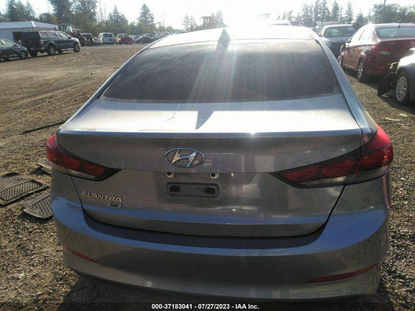 2017 HYUNDAI ELANTRA SE - 5NPD74LF8HH165040