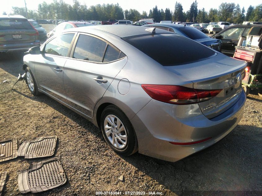 2017 HYUNDAI ELANTRA SE - 5NPD74LF8HH165040