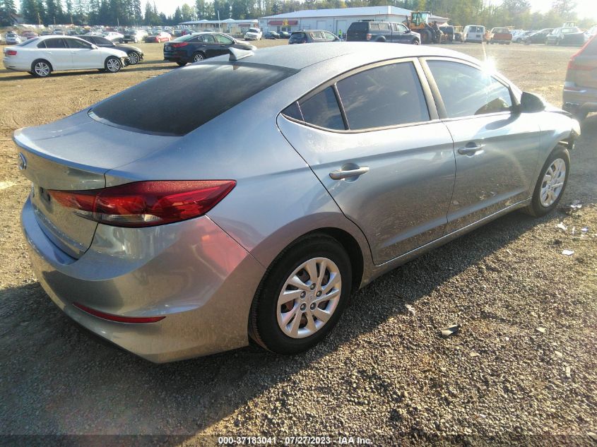 2017 HYUNDAI ELANTRA SE - 5NPD74LF8HH165040