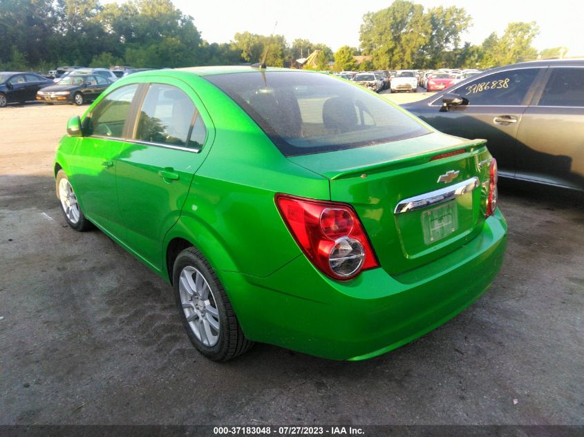 2014 CHEVROLET SONIC LT - 1G1JC5SB5E4239298