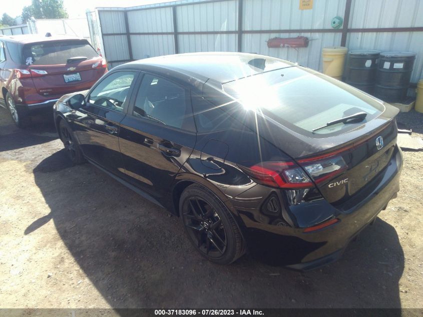 2023 HONDA CIVIC HATCHBACK SPORT - 19XFL2H80PE003442