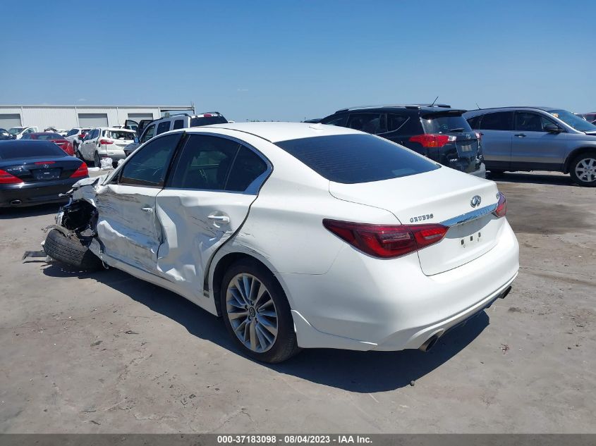 2020 INFINITI Q50 3.0T LUXE - JN1EV7AP8LM203519