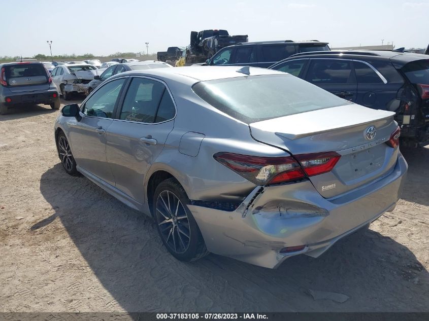 2021 TOYOTA CAMRY SE - 4T1G11AK7MU584473
