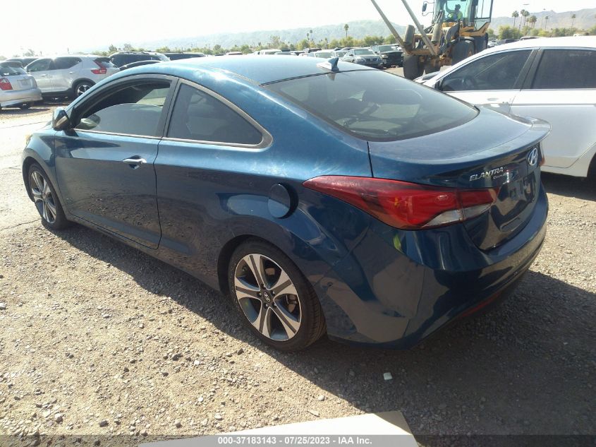2014 HYUNDAI ELANTRA COUPE - KMHDH6AH5EU027806